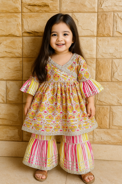Kurti Sharara Set-S2267