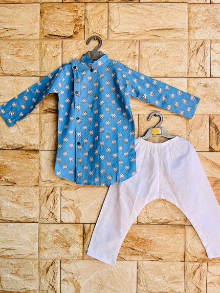 Kurta Pajama Set 🩵-S1103