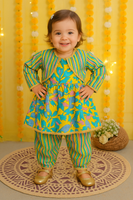 KURTI AFGANI AND JACKET SET(3 PC SET) 🌴-S57
