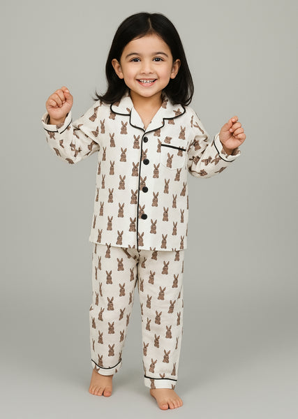Unisex Cotton Night Suit-S1178