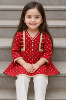 Nyra Cut Cotton kurti and pant Set-S2230