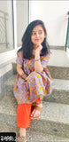 Kurti and pajama set-S361
