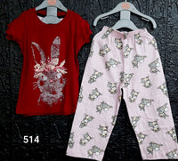 Top and pajama set-514