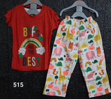 Top and pajama set-515