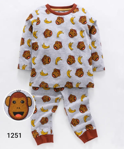 T shirt and pyjama set-1251