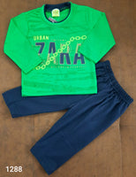 T shirt and pajama set-1288