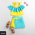 Top and skirt set-2060
