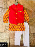 Kurta pajama and Jacket sets-S338