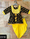 Kurti and dhoti set-S2339